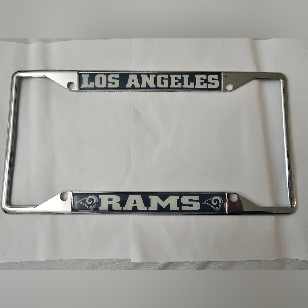 NFL Los Angeles Rams License Plate Frame by Fanmats